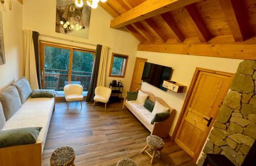 Mont-de-Lans Chalet De Esquí | Le Tout Schuss Chalet, SPA Privé, piste de ski à 100m