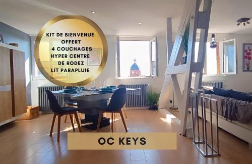 Rodez Apartamento | Le Victor Hugo Appartement T3 proche Musée Soulages