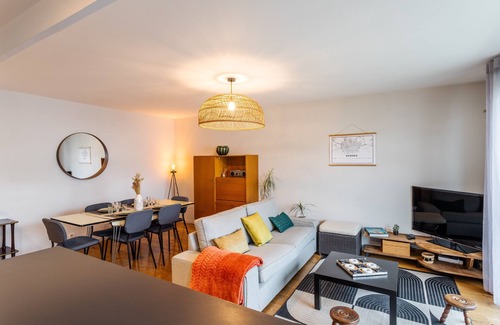 Arsenal-Redon Apartamento | Le ViLoNa - T3 moderne avec parking privé