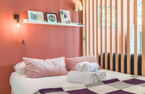 Rennes-Bellamy Apartamento | Le Voyageur - Joli appt dans un écrin de verdure