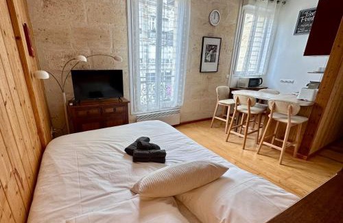 Saint Seurin - Fondaudege Apartamento | Le Woody, Centre-ville, Parking gratuit