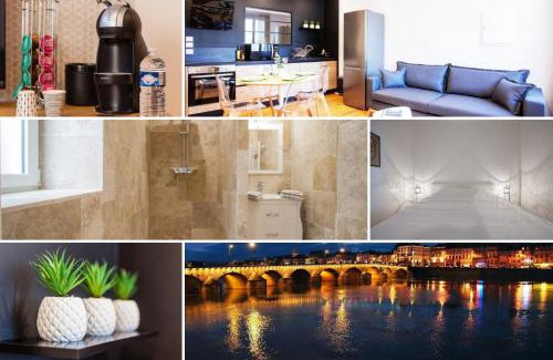 Saint-Laurent-sur-Saone Apartamento | Legend - Le Saint Laurent - Parking - Wifi - 24/7 - cosy