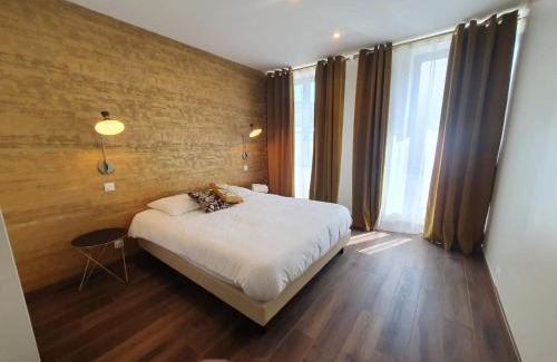 Macon Apartamento | Legend Majestic - 3 chambres - Parking privé GRATUIT - Centre Ville - Quai de Saône - Gare - fibre