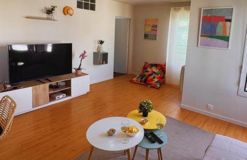 Asnieres-sur-Seine Apartamento | Les Agnettes - Paris Metro - Wifi - Parking - Tout équipé