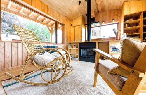 Villers-la-Ville Cabina | les Cabanes du Domaine des Trois Tilleuls : Nature, Confort et Convivialité