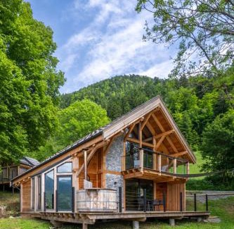 Saint-Jean-Saint-Nicolas Cabina | Les chalets d'Éléna