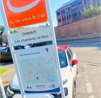 Tournai Casa | Les chambres atypiques de Nico Bush - Parking sécurisé vélos