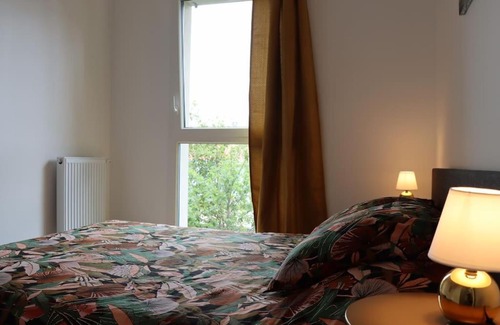 Biscarrosse Apartamento | Les Cottages chaleureux avec une terrasse cosy
