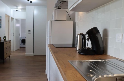 Biscarrosse Apartamento | Les Cottages chaleureux avec une terrasse cosy