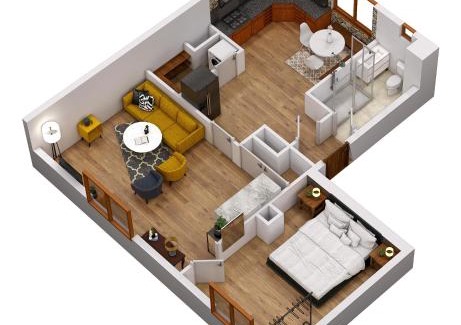 Bourgoin-Jallieu Apartamento | Les Graveurs - Bourgoin-Jallieu - City Center