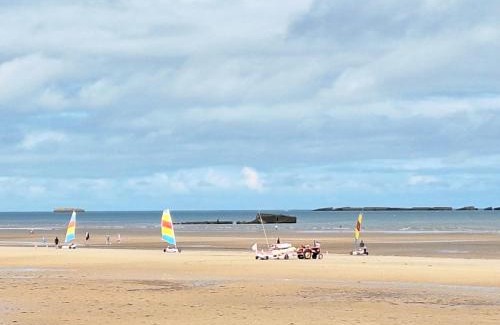 Saint-Come-de-Fresne Casa | Les heures tranquilles - Vue mer - 50m de la plage