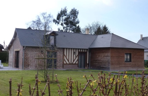 Ablon Cabaña | Cottage etiquetado 3 estrellas 2 habitaciones para 4 adultos a 10 minutos de Honfleur