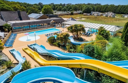 Monterblanc Casa | Les Jardins du Morbihan campsite**** - Mobil-home Confort Plus TV LV 3 rooms 4 people