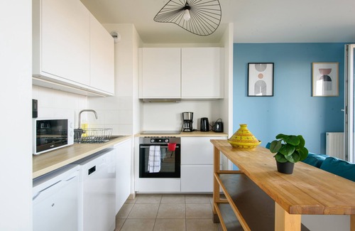 Aulnay-sous-Bois Apartamento | Les Marronniers - A 15min du Stade de France