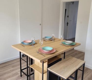Plantieres Queuleu Apartamento | Les oursins-appartement 3pièces, 4 couchages et parking gratuit
