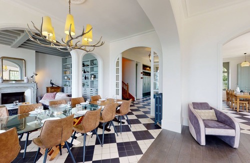 Granville Villa | Les roches Grises, lujosa villa frente al mar, SPA y jardín panorámico
