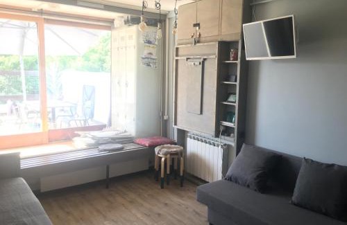 Murol Apartamento | Les terrasses du château de Murol - Studio 4p au pied du château de Murol