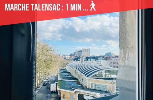 Talensac-Pont Morand Apartamento | Les toits de Talensac - 4pers - Hypercentre