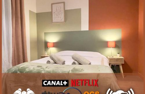 Bourroches Apartamento | Les Vignes - T2 cosy, calme, excentré