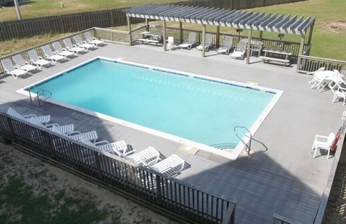 Rodanthe Condominio | Less Expensive! Oceanfront 2BR/2 Bath 3rd Floor Condo, Pool, Deck