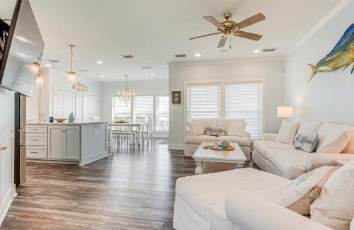 Dauphin Island Casa | Less Than half Mi to Beach Waterfront Dauphin Island Home