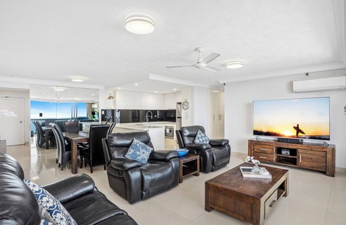 Surfers Paradise Apartamento | Level 26 Ocean View, Deluxe 2Bed 2Bath, FREE WIFI