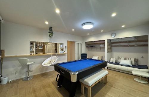 Kita Ward Apartamento | Lhouseー遊べる宿ビリヤード 大型スクリーン 岡山駅徒歩15分