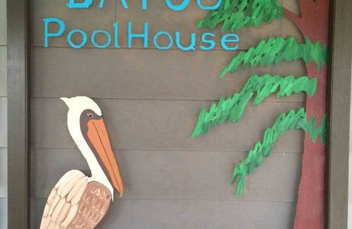 New Iberia Casa | Life is better poolside at The Bayou Pool House