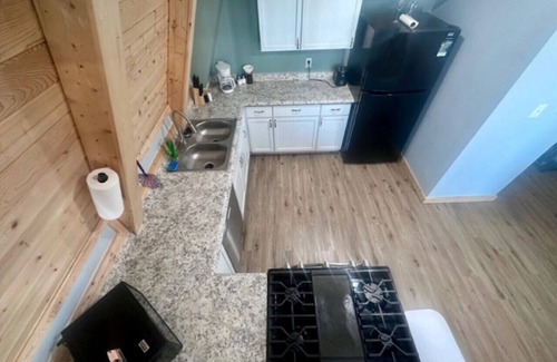 Au Gres Cabina | Life's a Hoot-Cabaña-Vista al Lago-Baño Privado