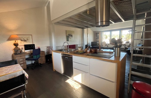 Fontvieille Casa | Granja / Loft en dos niveles, en el antiguo molino de aceite, XVIII