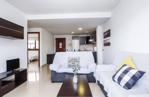 El Cotillo Apartamento | Apartamento luminoso "2 Dormitorios" con terraza y piscina compartida