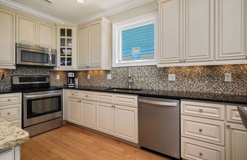Yaupon Beach Casa | Lighthouse: Oceanfront with Pool and Elevator Near Fishing Pier