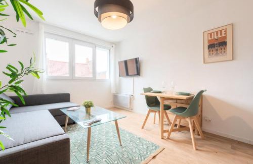 Lille Centre Ville Apartamento | Lille, fully-equipped apartment with parking space