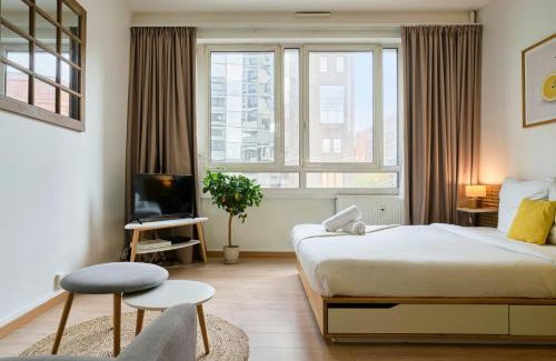 Lille Centre Ville Apartamento | Lille gares studio avec parking sécurisé