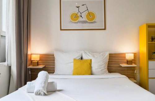 Lille Centre Ville Apartamento | Lille gares studio avec parking sécurisé