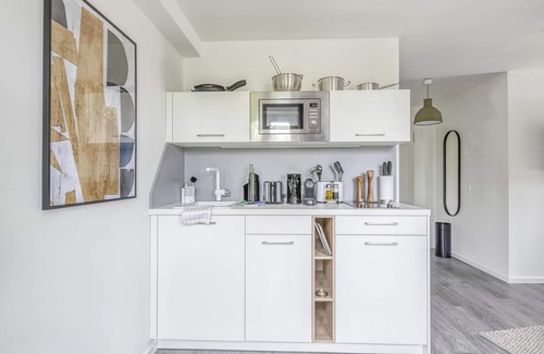 Munchen District Apartamento | Limehome Garching München - Nähe Airport