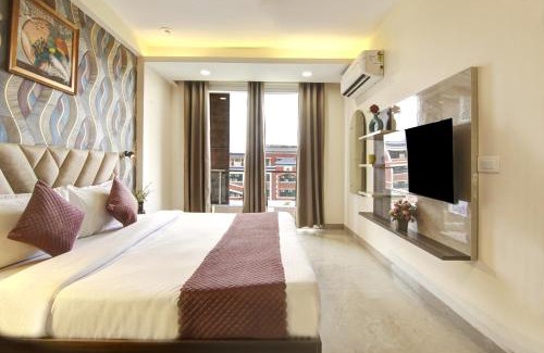 Sushant Lok Apartamento | Limewood stay Service Apartments Golf Course Road