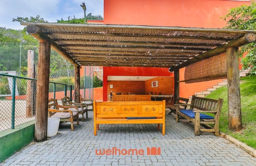 Jundiai Casa | Linda chácara com lazer completo em Jundiaí
