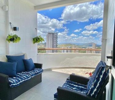 Belo Horizonte Apartamento | Linda cobertura duplex com varanda no Vila da Serra