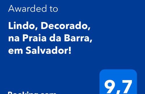 Barra Apartamento | Lindo, Decorado, na Praia da Barra, em Salvador!