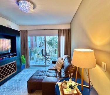 Carniel Apartamento | Lindo e Aconchegante com piscina e jacuzzi
