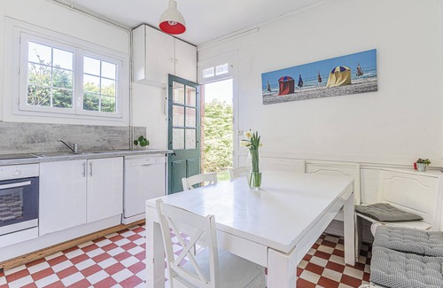Blonville-sur-Mer Casa | Casa catalogada 8/9 pers con jacuzzi a 100m de la playa y comercio.