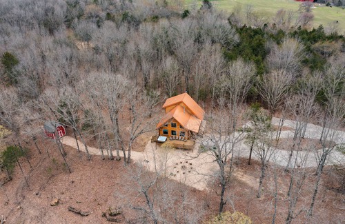 Eagle Rock Cabina | Little Cedar Lodge-Amazing Lake and Mountain Views -Hot Tub-Fire Pit