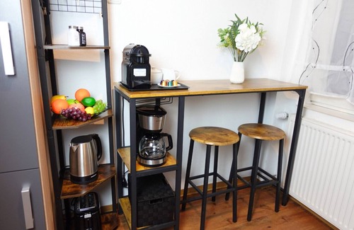 Fulda Apartamento | Living La Christal FeWo mit Workspace & Games