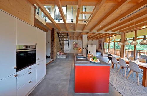 Wildgutach Chalet De Esquí | living TIMELESS- Haldenhof Loft, Luxus Schwarzwald-Retreat mit Sauna