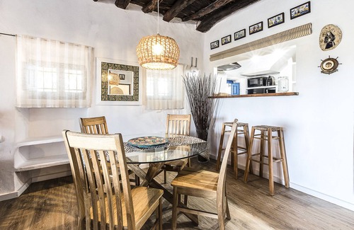 Formentera Cabaña | Casa Llevant 4 pax.2 habitaciones + 2 baños.A 800 metros de la playa de Migjorn.
