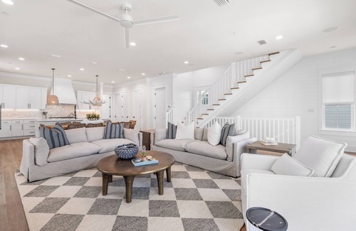 Seawalk Circle Casa | Loaded Designer Home with Gulf Views, One Minute to the Beach, Heated Private Po