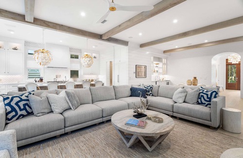 Forest District Casa | Loaded Luxe Home with Pool and Carriage House, 3 Minutes to Camp WaterColor