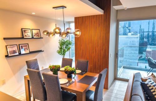 Financial District Apartamento | Lobby33 Andares Lujoso Departamento