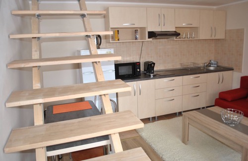 Bistrita Apartamento | Ubicado en Bistriţa, Ap. Alpha ofrece un jardín y un gimnasio.